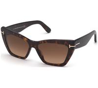 Tom Ford FT0871 WYATT C56 52F - Havana oscuro / Havana oscuro