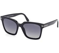 Tom Ford FT0952 SELBY C55 01D - Shiny Black / Shiny Black