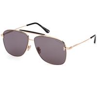 Tom Ford FT1017 JADEN C60 28A - Oro rosa brillante / Oro rosa brillante