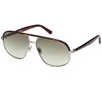 Tom Ford FT1019 MAXWELL C59 14P - Rutenio claro brillante / Havana oscuro