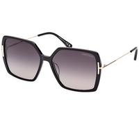 Tom Ford FT1039 JOANNA C59 01B - Shiny Black / Oro pálido brillante