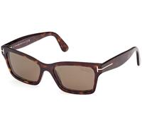 Tom Ford FT1085 MIKEL C54 52H - Shiny Black / Havana oscuro