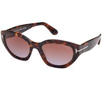 Tom Ford FT1086 PENNY C55 52F - Havana oscuro / Havana oscuro