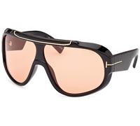 Tom Ford FT1093 RELLEN C71 01E - Shiny Black / Shiny Black