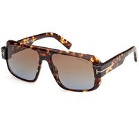 Tom Ford FT1101 TURNER C58 52F - Havana oscuro / Havana oscuro
