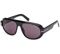 Tom Ford FT1102 BLAKE-02 C59 01A - Shiny Black / Shiny Black