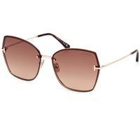 Tom Ford FT1107 NICKIE-02 C62 28F - Shiny Rose Gold / Shiny Rose Gold