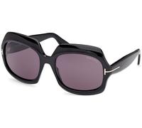 Tom Ford FT1155 REN C60 01A - Shiny Black / Shiny Black
