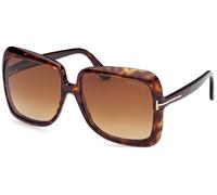 Tom Ford FT1156 LORELAI C59 52F - Havana oscuro / Havana oscuro