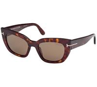 Tom Ford FT1190 ATHENA C53 52H - Havana oscuro / Havana oscuro