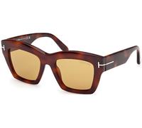 Tom Ford FT1191 LUNA C52 53E - Havana dorado / Havana dorado