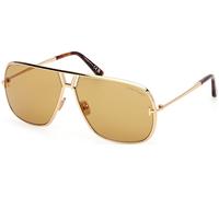 Tom Ford FT1204 STAVROS C63 30E - Shiny Deep Gold / Shiny Deep Gold