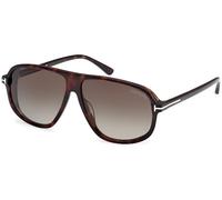 Tom Ford FT1208 GUILLAUME C61 52K - Havana oscuro / Havana oscuro