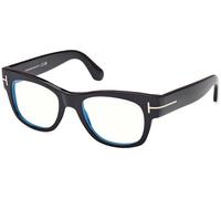 Tom Ford FT5040-B C52 001 - Shiny Black / Shiny Black
