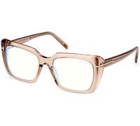 Tom Ford FT5992-B C54 045 - Marrón claro brillante / Marrón claro brillante