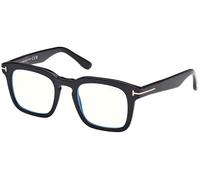 TOM FORD Hombre FT6025-B 1 Monturas ópticas Acetato Negro Cuadrada Normal