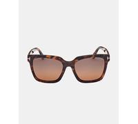 Tom Ford Gafa de sol cuadrada en acetato. Marrón