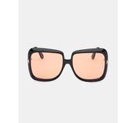 Tom Ford Gafa de sol cuadrada en acetato. Negro