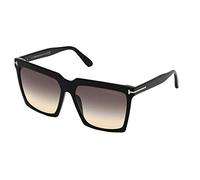 Tom Ford Gafas de Sol SABRINA-02 FT 0764 BLACK/SMOKE SHADED 58/16/140 mujer