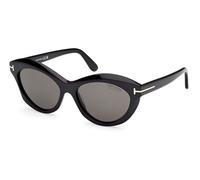 Tom Ford Gafas de Sol TONI FT 1111 SHINY BLACK/GREY 55/16/140 unisex