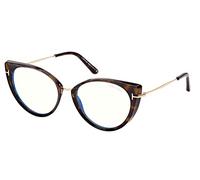 Tom Ford Gafas de Vista FT 5815-B BLUE BLOCK Dark Havana/Blue Filter 54/18/140 mujer