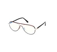 Tom Ford Gafas FT 5897 -B 053 Red Havana/Negro Brillante