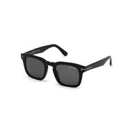 TOM FORD Hombre FT0751-N DAX 01A Gafas de sol Acetato Negro Gris Cuadrada Normal