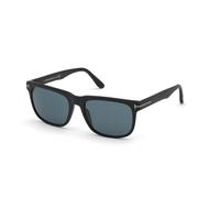 TOM FORD Hombre FT0775 STEPHENSON 02N Gafas de sol Acetato Negro Verde Cuadrada Normal