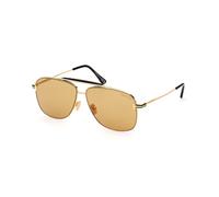 Tom Ford FT1017 JADEN C60 30E - Oro oscuro brillante / Oro oscuro brillante