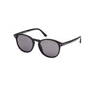 TOM FORD Hombre FT1097-N LEWIS 01D Gafas de sol Acetato Negro Gris Redonda Polarizado