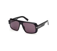 Tom Ford FT1101 TURNER C58 01A - Shiny Black / Shiny Black