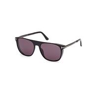 TOM FORD Hombre FT1105 LIONEL-02 01A Gafas de sol Acetato Negro Gris Cuadrada Normal