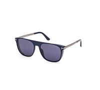 TOM FORD Hombre FT1105 LIONEL-02 90V Gafas de sol Acetato Azul Azul Cuadrada Normal