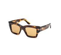 TOM FORD Hombre FT1154 ILIAS 52E Gafas de sol Acetato Cuadrada Normal