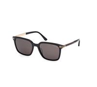 TOM FORD Hombre FT1183 JOCHEM 01A Gafas de sol Acetato Negro Fumar Cuadrada Normal