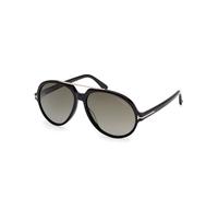 Tom Ford FT1210 AALTO C59 01B - Shiny Black / Shiny Black