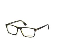 TOM FORD Hombre FT5295 98 Monturas ópticas Acetato Verde Geométrico Normal