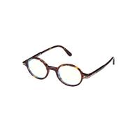 TOM FORD Hombre FT5975-B 52 Monturas ópticas Acetato la Habana Redonda Normal