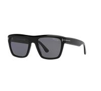 Tom Ford Hombre Sunglass Alberto - Color del Marco: Negro Brillante, Color de la Lente: Polar Gris