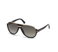 TOM FORD Hombre TOM FORD FT0334 DIMITRY 01P Gafas de sol Acetato Negro Verde Piloto Normal Sombreado
