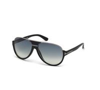 TOM FORD Hombre TOM FORD FT0334 DIMITRY 02W Gafas de sol Acetato Negro Azul Piloto Normal Sombreado