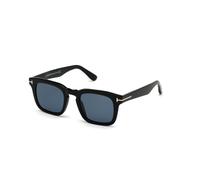 TOM FORD Hombre TOM FORD FT0751 DAX 01V Gafas de sol Acetato Negro Azul Cuadrada Polarizado