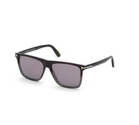 TOM FORD Hombre TOM FORD FT0832 Fletcher 55C Gafas de sol Acetato la Habana Fumar Cuadrada Normal Espejo