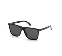 Tom Ford Hombre Sunglass FT0832-N - Color del Marco: Negro Brillante, Color de la Lente: Gris