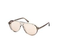 TOM FORD Hombre TOM FORD FT1023 MARCUS 93E Gafas de sol Acetato Verde Marrón Piloto Fotocromático
