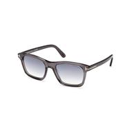 TOM FORD Hombre TOM FORD FT1179 BARRON 20B Gafas de sol Acetato Gris Fumar Cuadrada Normal