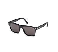TOM FORD Hombre TOM FORD FT1205 CALDER 01A Gafas de sol Acetato Negro Fumar Cuadrada Normal