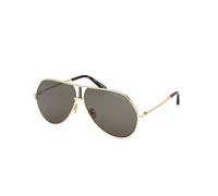 TOM FORD Hombre TOM FORD FT1281 RICKIE-02 30N Gafas de sol Metal Oro Verde Cuadrada Normal