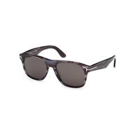 TOM FORD Hombre TOM FORD FT1284 MARLON-02 56A Gafas de sol Acetato la Habana Fumar Cuadrada Normal