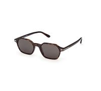 TOM FORD Hombre TOM FORD FT1301 JOEY-02 52A Gafas de sol Acetato la Habana Fumar Geométrico Normal